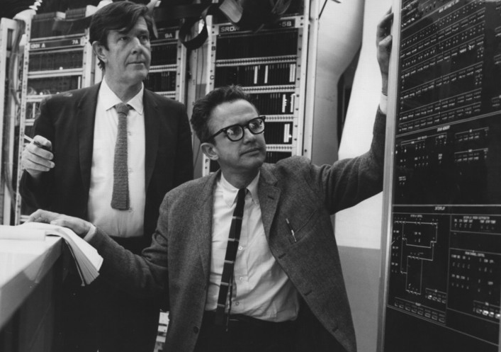 lejaren_hiller_and_john_cage_working_for_hpschd