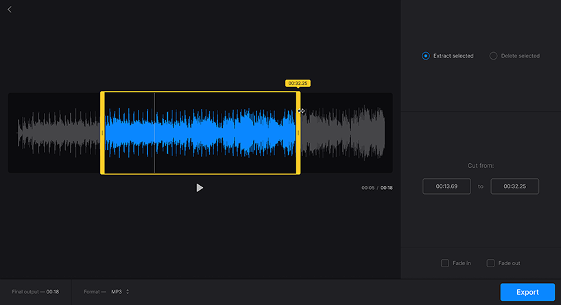Audio Cutter: taglia online i tuo brani musicali