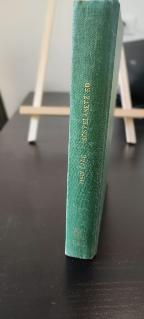 Richard Kostelanetz - John Cage
