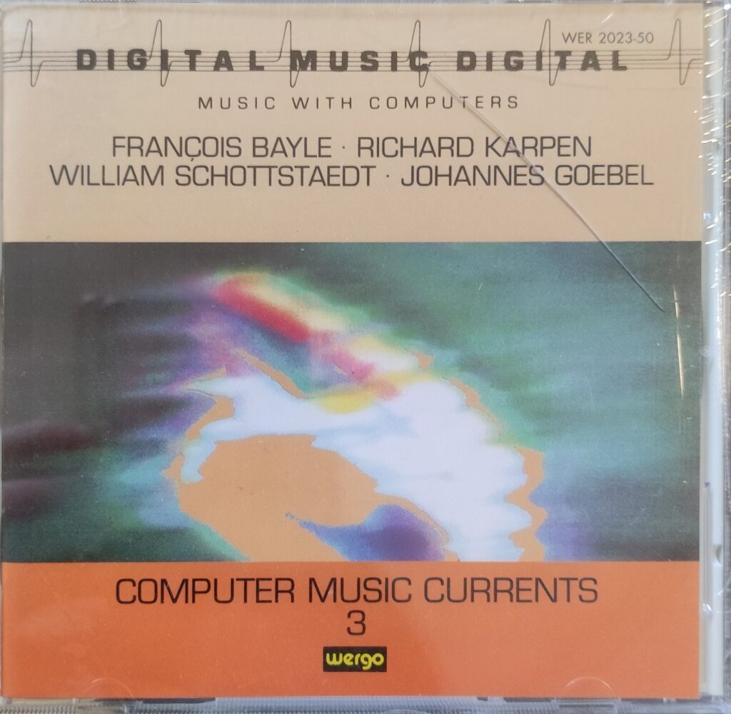 Computer Music Currents Vol. 3