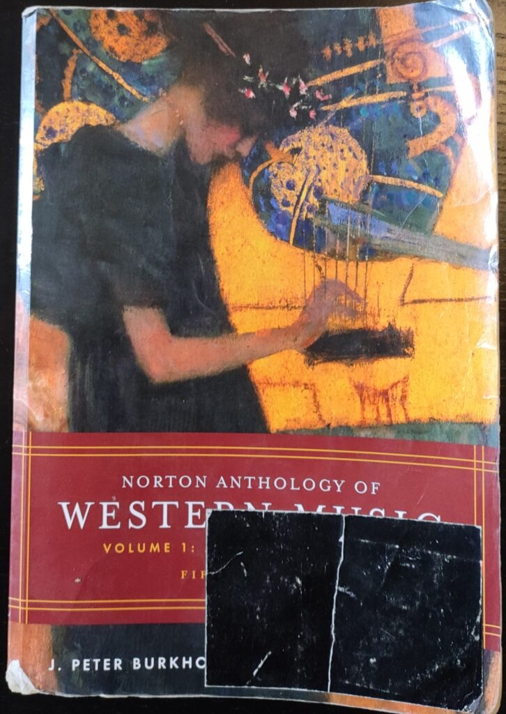 Norton Anthology of Western Music: Ancient to baroque