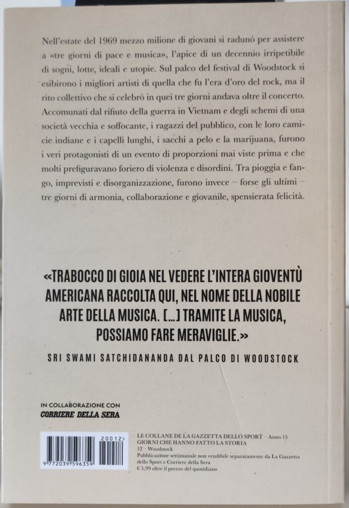 Woodstock: giorni che hanno fatto la storia