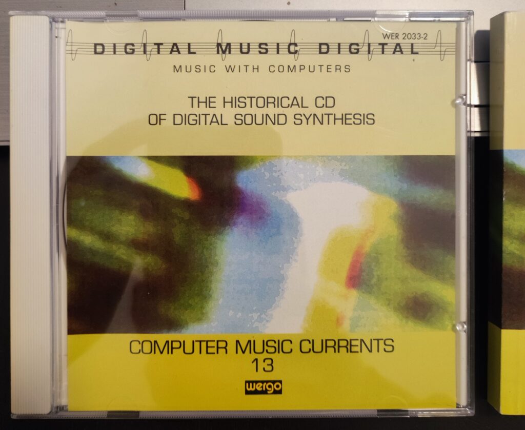 The Historical CD of Digital Sound Synthesis