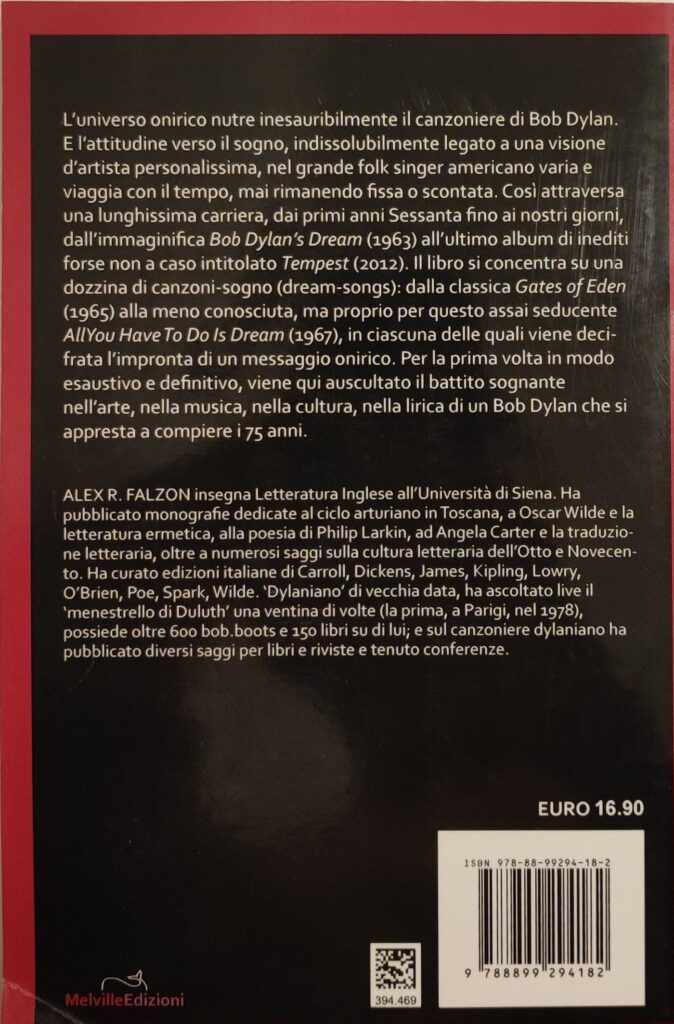 Alex Falzon - Bob Dylan: tu sei quel che sogni