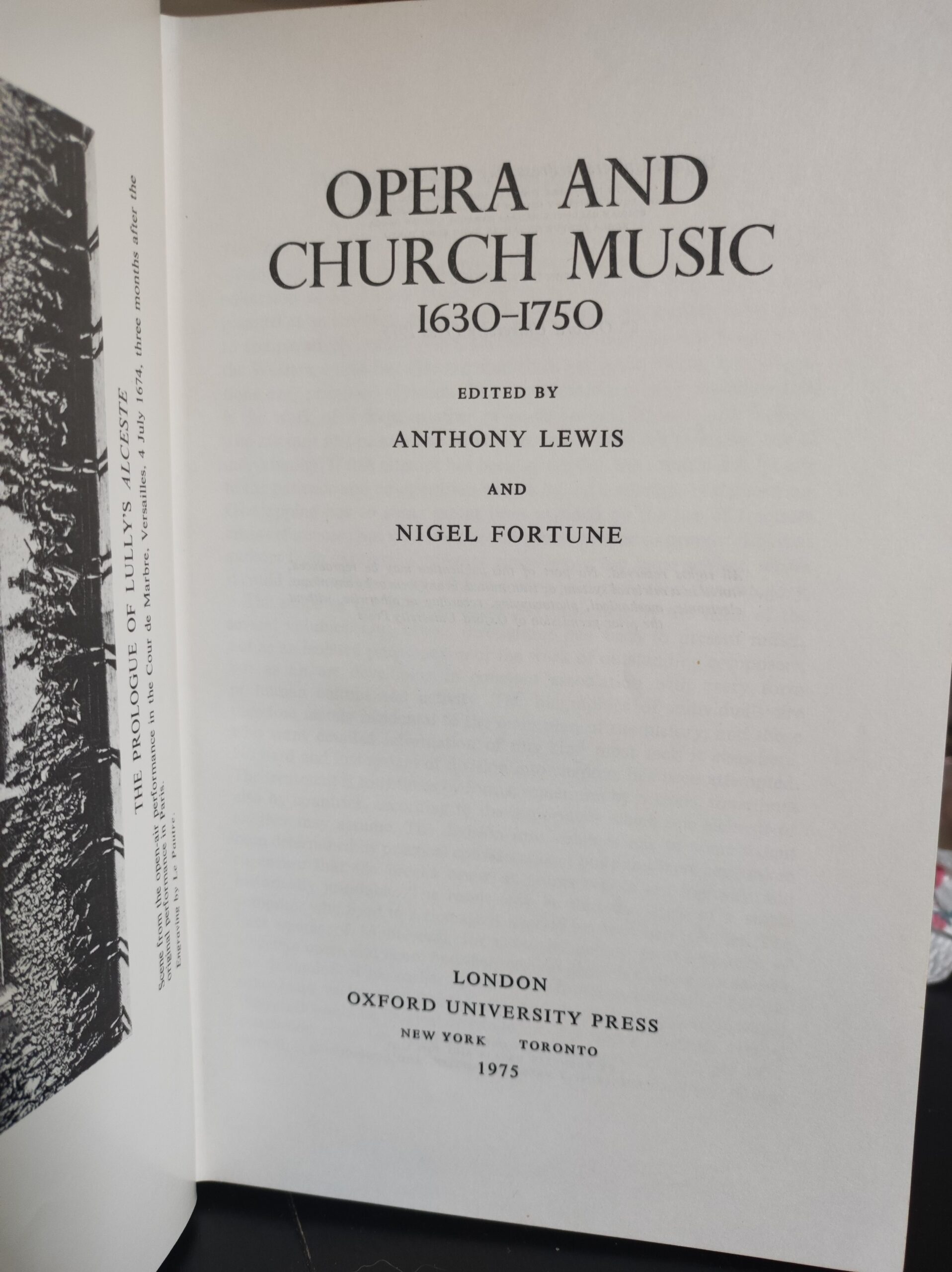 Aa Vv – The New Oxford History of Music, Vol. V: Opera and Church Music 1630-1750