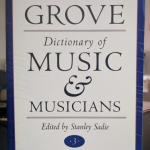 Aa Vv - The New Grove Dictionary of Music and Musicians, Vol. 3 Bollioud to Castro