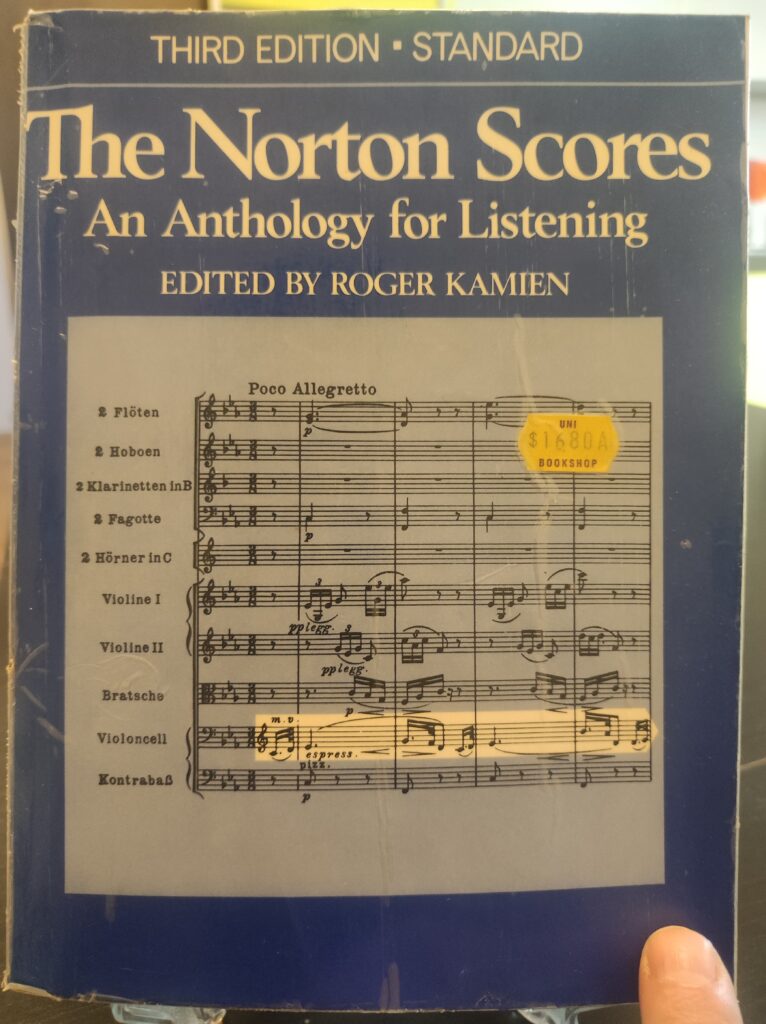 The Norton Scores: An Anthology for Listening